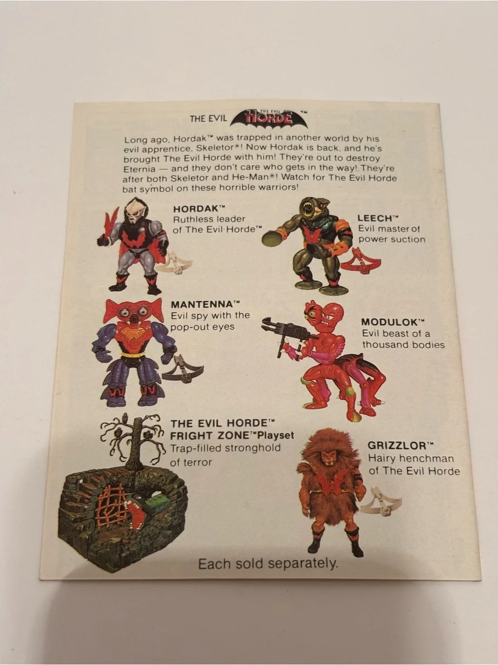1985 MOTU Masters Of The Universe Miniature Comic The Treachery Of Modulok👀🔥🔥